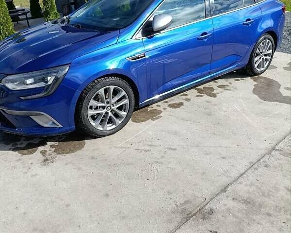 Синий Рено Меган, объемом двигателя 1.46 л и пробегом 215 тыс. км за 13300 $, фото 11 на Automoto.ua