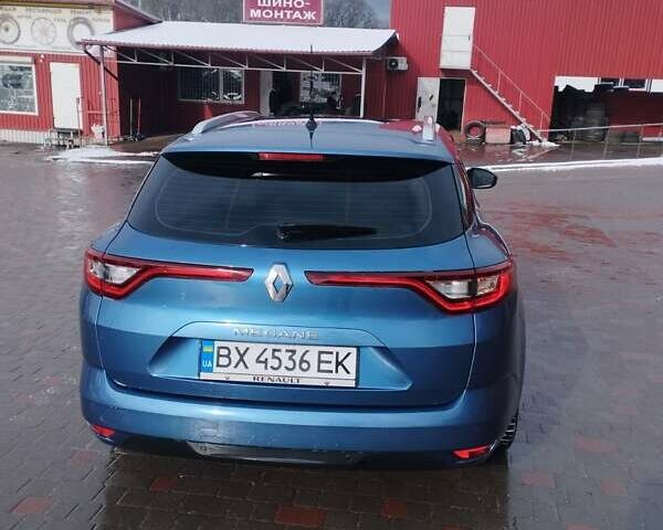 Синий Рено Меган, объемом двигателя 1.46 л и пробегом 113 тыс. км за 14000 $, фото 3 на Automoto.ua