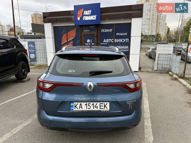 Синий Рено Меган, объемом двигателя 1.46 л и пробегом 349 тыс. км за 11300 $, фото 12 на Automoto.ua
