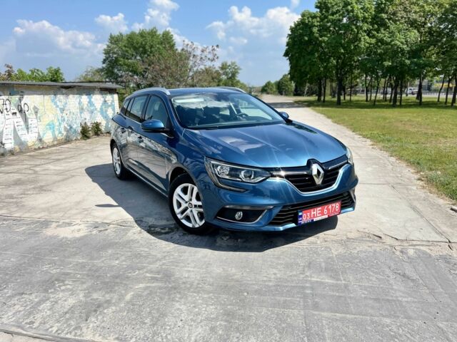 Синий Рено Меган, объемом двигателя 1.5 л и пробегом 159 тыс. км за 14200 $, фото 3 на Automoto.ua