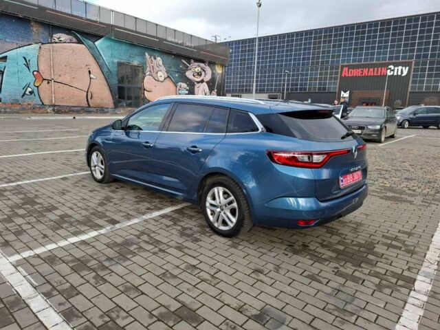 Синий Рено Меган, объемом двигателя 1.5 л и пробегом 237 тыс. км за 12500 $, фото 6 на Automoto.ua