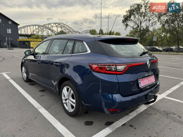 Синий Рено Меган, объемом двигателя 1.5 л и пробегом 195 тыс. км за 12800 $, фото 11 на Automoto.ua