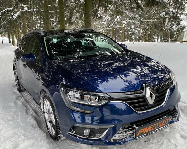 Синий Рено Меган, объемом двигателя 1.2 л и пробегом 120 тыс. км за 10600 $, фото 2 на Automoto.ua