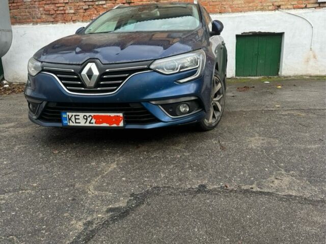 Синий Рено Меган, объемом двигателя 1.5 л и пробегом 180 тыс. км за 10499 $, фото 1 на Automoto.ua