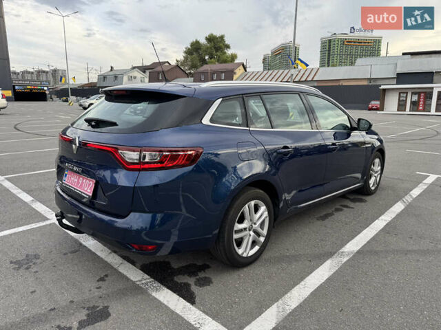 Синий Рено Меган, объемом двигателя 1.5 л и пробегом 195 тыс. км за 12800 $, фото 6 на Automoto.ua