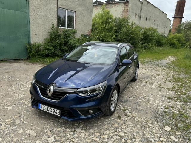 Синий Рено Меган, объемом двигателя 1.5 л и пробегом 201 тыс. км за 13500 $, фото 2 на Automoto.ua