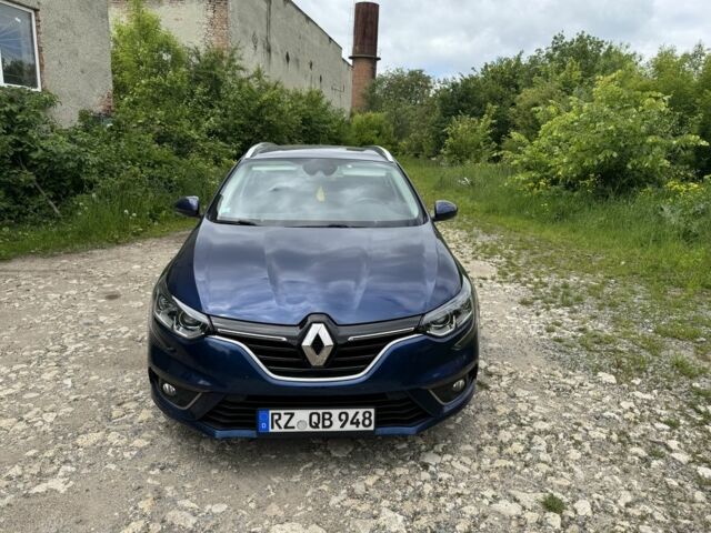 Синий Рено Меган, объемом двигателя 1.5 л и пробегом 201 тыс. км за 13500 $, фото 1 на Automoto.ua