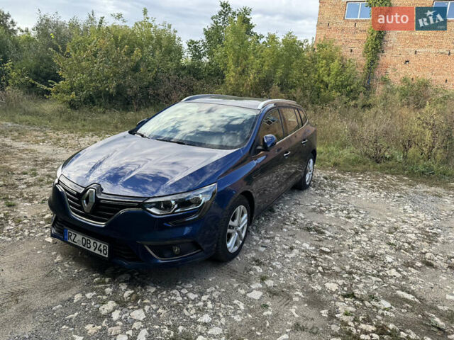 Синий Рено Меган, объемом двигателя 1.5 л и пробегом 201 тыс. км за 13000 $, фото 1 на Automoto.ua