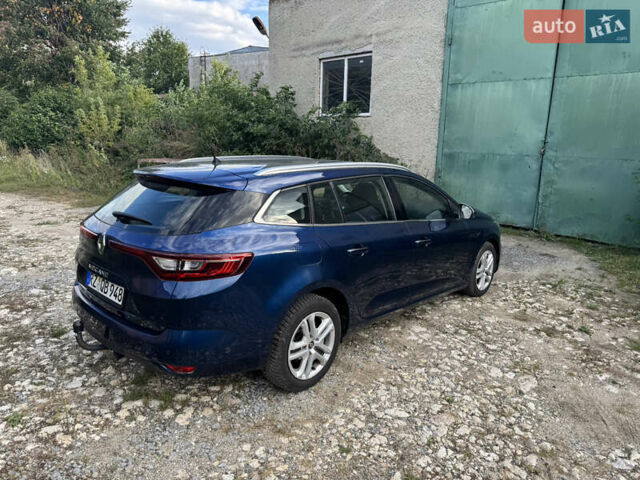 Синий Рено Меган, объемом двигателя 1.5 л и пробегом 201 тыс. км за 13000 $, фото 7 на Automoto.ua