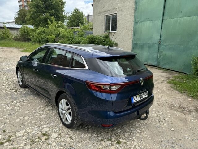 Синий Рено Меган, объемом двигателя 1.5 л и пробегом 201 тыс. км за 13500 $, фото 7 на Automoto.ua