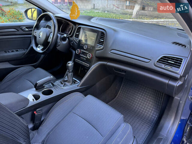 Синий Рено Меган, объемом двигателя 1.5 л и пробегом 201 тыс. км за 12999 $, фото 24 на Automoto.ua