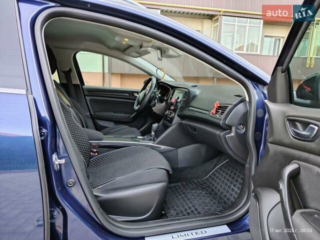 Синий Рено Меган, объемом двигателя 1.39 л и пробегом 98 тыс. км за 14100 $, фото 11 на Automoto.ua