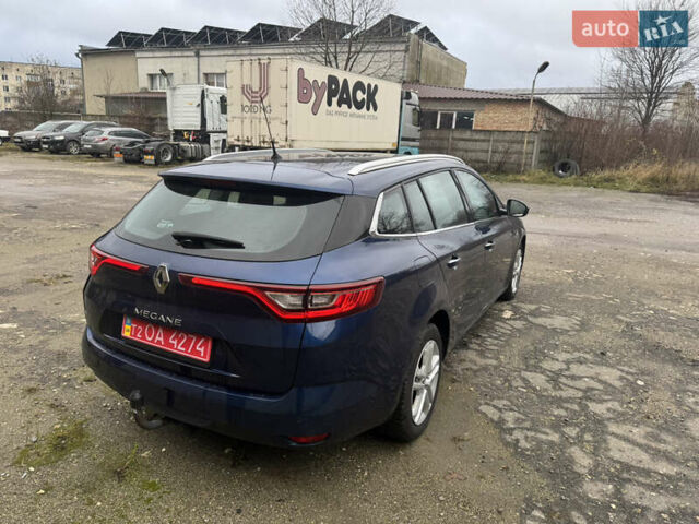 Синий Рено Меган, объемом двигателя 1.5 л и пробегом 201 тыс. км за 12999 $, фото 8 на Automoto.ua