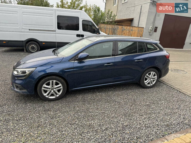 Синий Рено Меган, объемом двигателя 1.5 л и пробегом 201 тыс. км за 13300 $, фото 2 на Automoto.ua