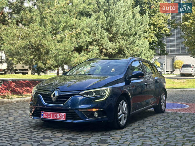 Синий Рено Меган, объемом двигателя 1.5 л и пробегом 194 тыс. км за 13500 $, фото 3 на Automoto.ua