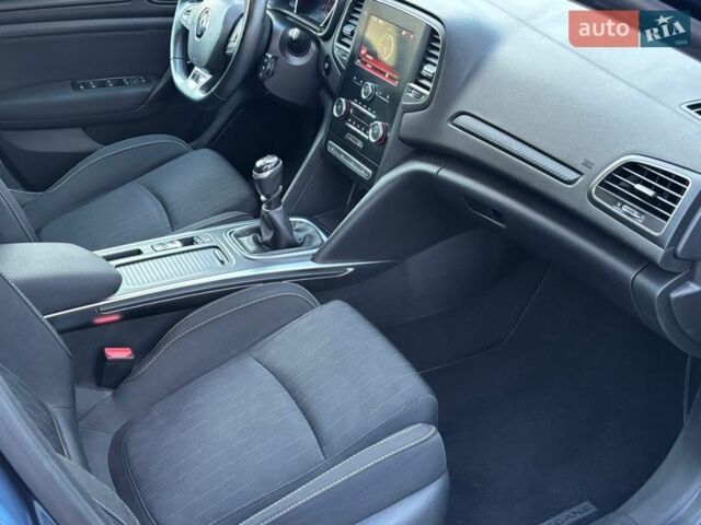 Синий Рено Меган, объемом двигателя 1.5 л и пробегом 158 тыс. км за 13700 $, фото 18 на Automoto.ua