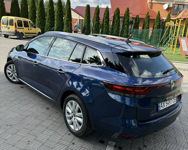 Синий Рено Меган, объемом двигателя 1.5 л и пробегом 145 тыс. км за 15000 $, фото 16 на Automoto.ua