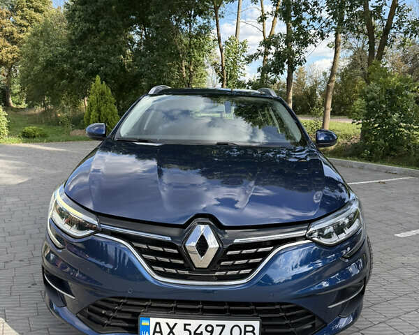 Синий Рено Меган, объемом двигателя 1.5 л и пробегом 145 тыс. км за 15000 $, фото 1 на Automoto.ua