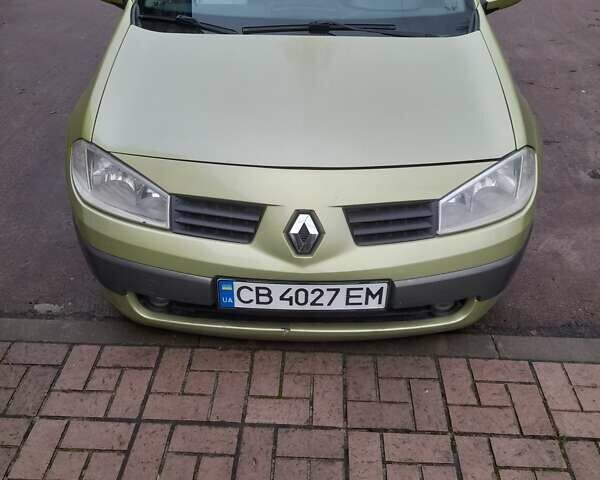 Зеленый Рено Меган, объемом двигателя 1.6 л и пробегом 280 тыс. км за 4500 $, фото 1 на Automoto.ua