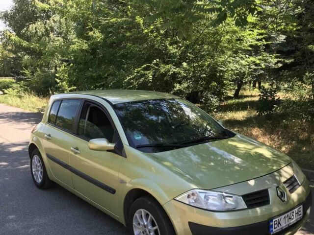 Зелений Рено Меган, об'ємом двигуна 1.6 л та пробігом 200 тис. км за 4400 $, фото 3 на Automoto.ua
