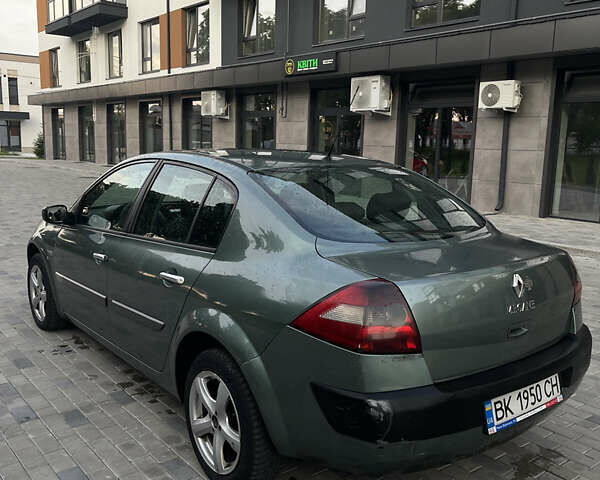 Зеленый Рено Меган, объемом двигателя 1.9 л и пробегом 350 тыс. км за 4600 $, фото 1 на Automoto.ua