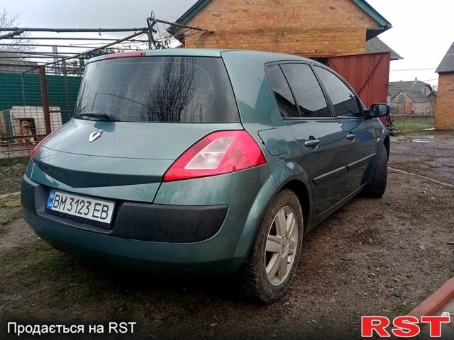 Зеленый Рено Меган, объемом двигателя 1.6 л и пробегом 270 тыс. км за 3500 $, фото 3 на Automoto.ua