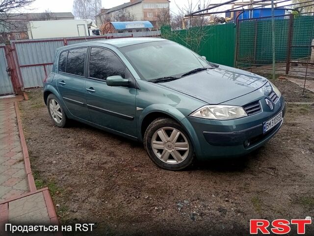 Зеленый Рено Меган, объемом двигателя 1.6 л и пробегом 270 тыс. км за 3500 $, фото 1 на Automoto.ua