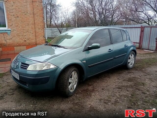 Зеленый Рено Меган, объемом двигателя 1.6 л и пробегом 270 тыс. км за 3500 $, фото 6 на Automoto.ua