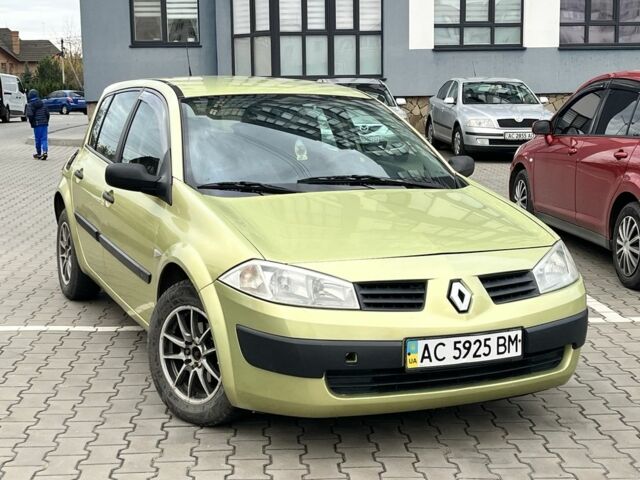 Зеленый Рено Меган, объемом двигателя 1.4 л и пробегом 260 тыс. км за 3350 $, фото 5 на Automoto.ua