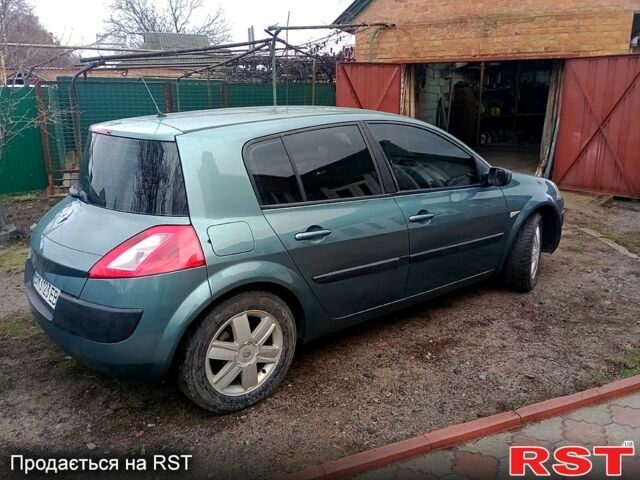 Зеленый Рено Меган, объемом двигателя 1.6 л и пробегом 270 тыс. км за 3500 $, фото 4 на Automoto.ua