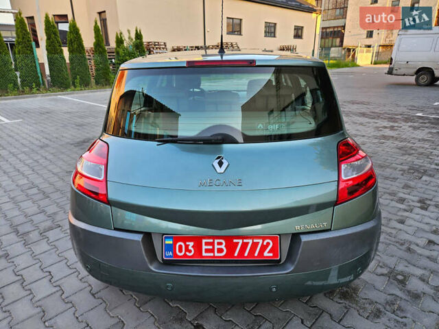 Зеленый Рено Меган, объемом двигателя 1.6 л и пробегом 221 тыс. км за 4999 $, фото 5 на Automoto.ua