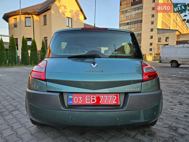 Зеленый Рено Меган, объемом двигателя 1.6 л и пробегом 221 тыс. км за 4999 $, фото 8 на Automoto.ua