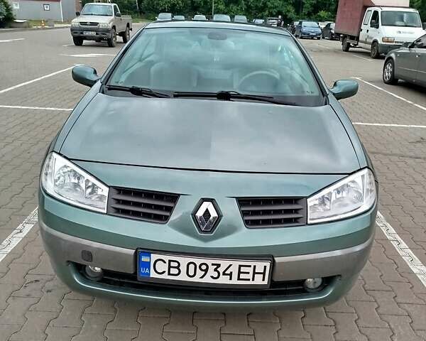 Зеленый Рено Меган, объемом двигателя 1.6 л и пробегом 239 тыс. км за 4800 $, фото 1 на Automoto.ua