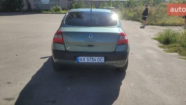 Зелений Рено Меган, об'ємом двигуна 1.6 л та пробігом 190 тис. км за 4500 $, фото 8 на Automoto.ua