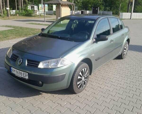 Зеленый Рено Меган, объемом двигателя 1.6 л и пробегом 281 тыс. км за 5200 $, фото 7 на Automoto.ua