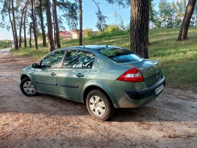 Зеленый Рено Меган, объемом двигателя 1.6 л и пробегом 239 тыс. км за 3800 $, фото 4 на Automoto.ua