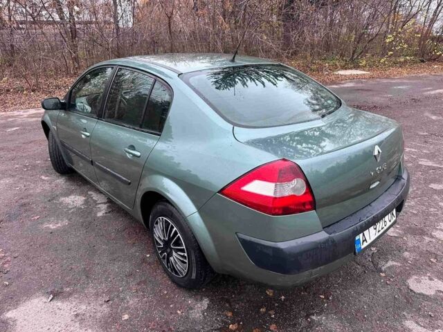Зеленый Рено Меган, объемом двигателя 1.6 л и пробегом 226 тыс. км за 3800 $, фото 3 на Automoto.ua