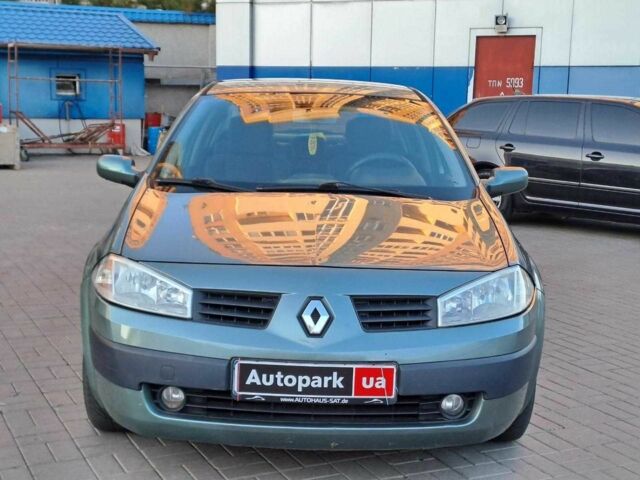 Зеленый Рено Меган, объемом двигателя 1.6 л и пробегом 230 тыс. км за 5740 $, фото 1 на Automoto.ua