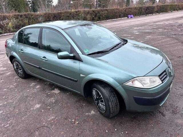 Зеленый Рено Меган, объемом двигателя 1.6 л и пробегом 226 тыс. км за 3800 $, фото 9 на Automoto.ua