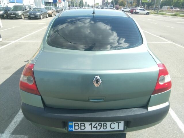 Зелений Рено Меган, об'ємом двигуна 1.6 л та пробігом 272 тис. км за 4300 $, фото 3 на Automoto.ua
