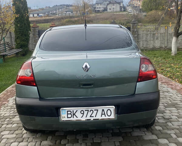 Зелений Рено Меган, об'ємом двигуна 1.6 л та пробігом 270 тис. км за 4500 $, фото 4 на Automoto.ua