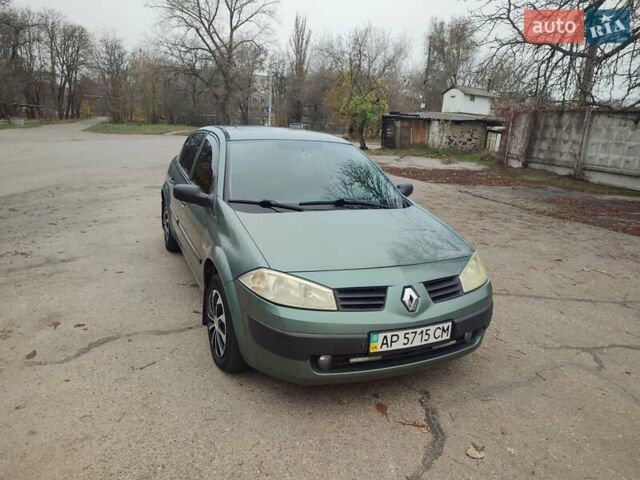Зеленый Рено Меган, объемом двигателя 1.4 л и пробегом 178 тыс. км за 4000 $, фото 3 на Automoto.ua