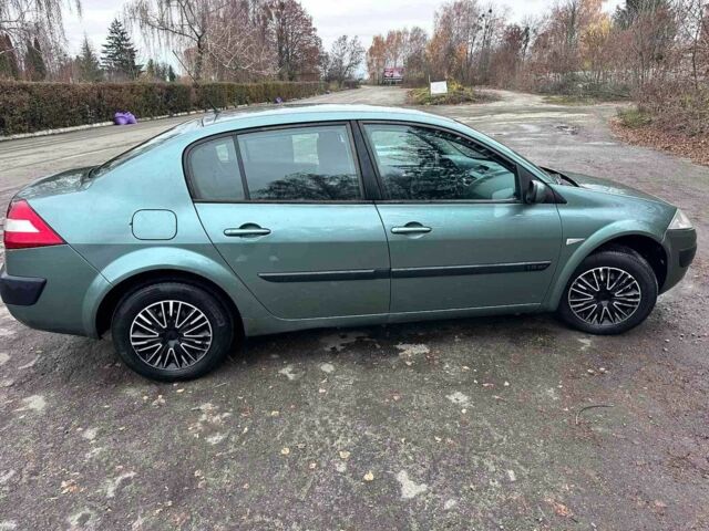 Зеленый Рено Меган, объемом двигателя 1.6 л и пробегом 226 тыс. км за 3800 $, фото 10 на Automoto.ua