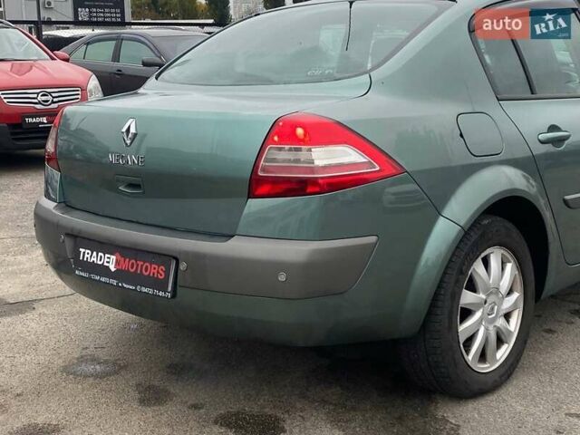 Рено Меган 2007 в Киеве на Automoto.ua Зеленый Рено Меган, объемом двигателя 1.6 л и пробегом 346 тыс. км за 3990 $, фото 9 на Automoto.ua