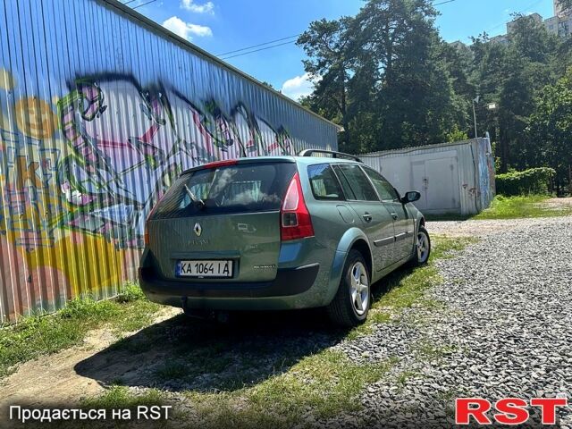 Зеленый Рено Меган, объемом двигателя 1.6 л и пробегом 242 тыс. км за 3700 $, фото 2 на Automoto.ua