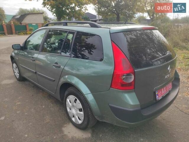 Зелений Рено Меган, об'ємом двигуна 1.6 л та пробігом 158 тис. км за 4990 $, фото 6 на Automoto.ua