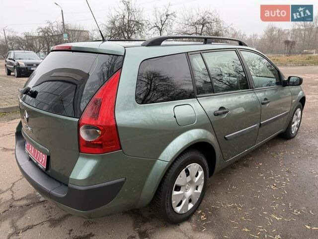 Зеленый Рено Меган, объемом двигателя 1.6 л и пробегом 158 тыс. км за 4990 $, фото 5 на Automoto.ua
