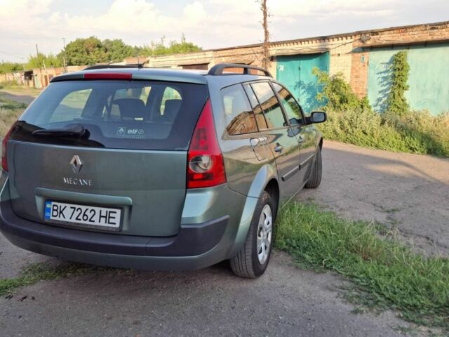 Зелений Рено Меган, об'ємом двигуна 1.6 л та пробігом 230 тис. км за 4700 $, фото 3 на Automoto.ua