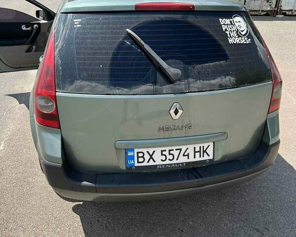 Зелений Рено Меган, об'ємом двигуна 1.87 л та пробігом 323 тис. км за 3599 $, фото 4 на Automoto.ua
