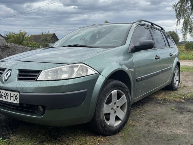 Зелений Рено Меган, об'ємом двигуна 1.5 л та пробігом 270 тис. км за 4000 $, фото 1 на Automoto.ua